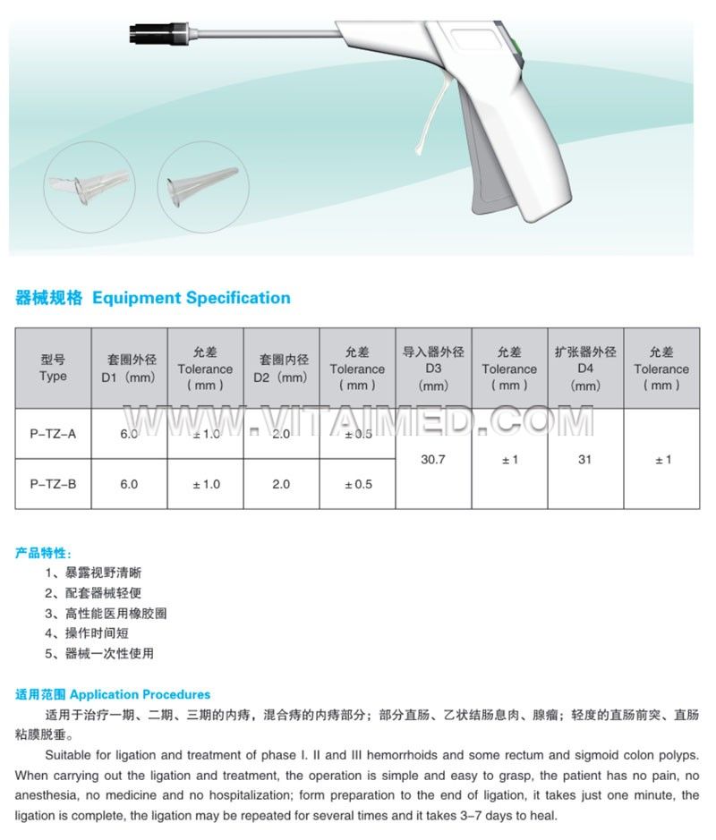 Disposable Anal Hemorrhoid Device